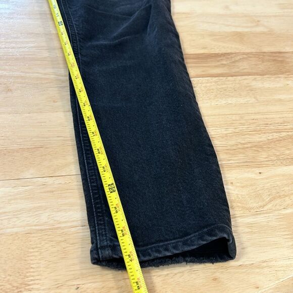 Agolde Nico High Rise Black Wash Slim Jeans - Picture 12 of 12